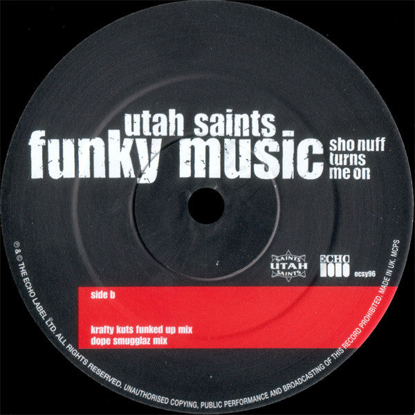 Utah Saints : Funky Music (12")