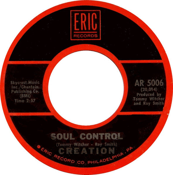Creation (11) : I Got The Fever / Soul Control (7", Single)