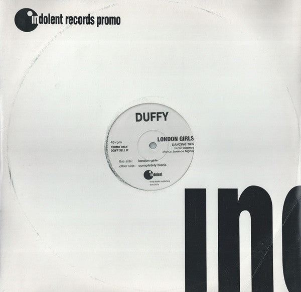 Stephen Duffy : London Girls (12", S/Sided, Promo)