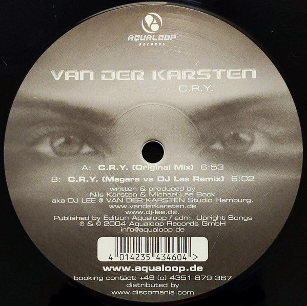 Van Der Karsten : C.R.Y. (12")
