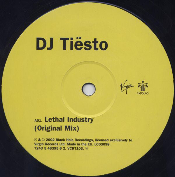 DJ Tiësto : Lethal Industry (12")