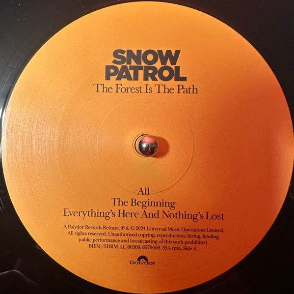 Snow Patrol : The Forest Is The Path (2xLP, Album)
