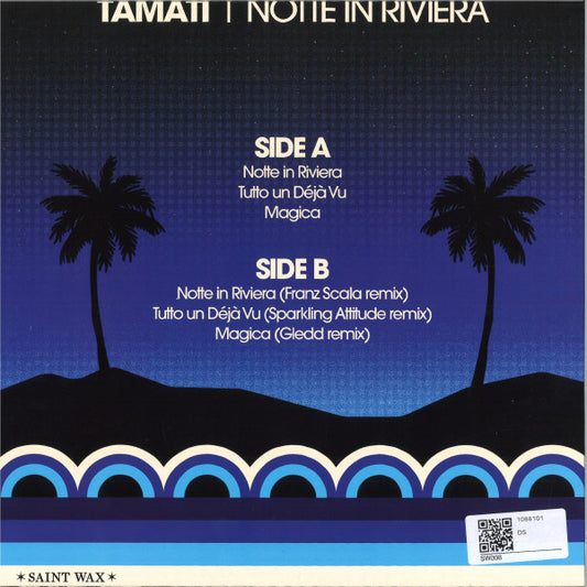 Tamati : Notte In Riviera (12")