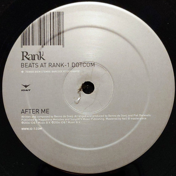 Rank1* : Beats At Rank-1 Dotcom / After Me (12")