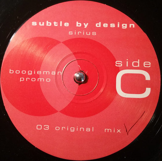 Subtle By Design : Sirius (2x12", Promo)