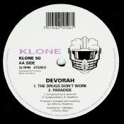 Devorah : Bitter Sweet Symphony / The Drugs Don't Work / Paradise (12", Wit)