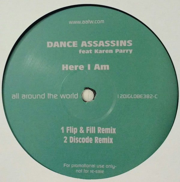 Dance Assassins Feat Karen Parry : Here I Am (2x12", Promo)