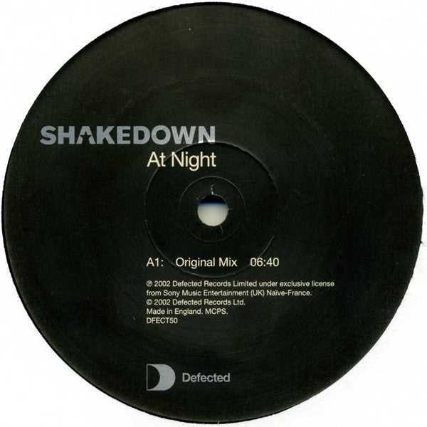 Shakedown : At Night (12")