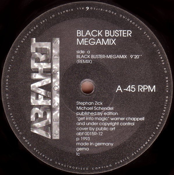 In-Trance* : Black Buster Megamix (Remix) (12")