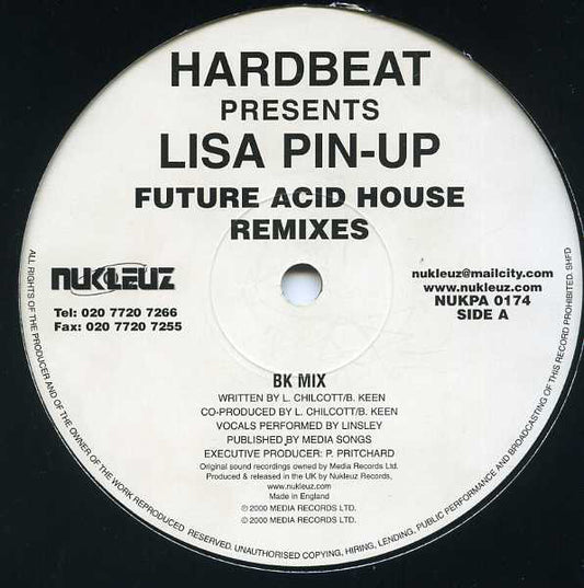 Hardbeat Presents Lisa Pin-Up : Future Acid House (Remixes) (12")
