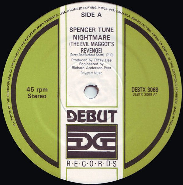 Spencer Tune : Nightmare (The Evil Maggot's Revenge) (12")