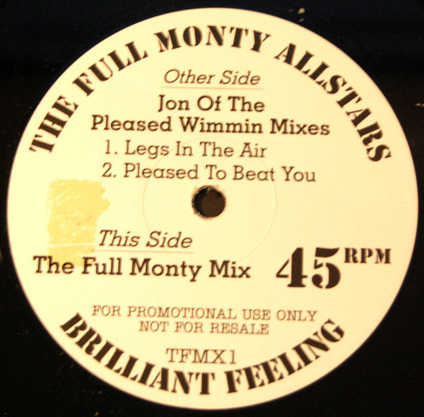 The Full Monty All-Stars : Brilliant Feeling (12", Promo)