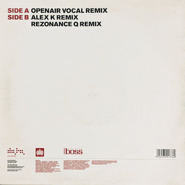 Onyx (2) Feat. Gemma J : Every Little Time (12")