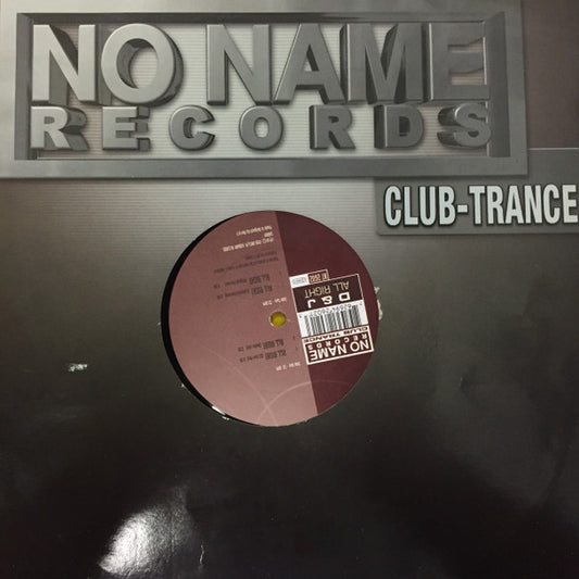 D & J : All Right (12")