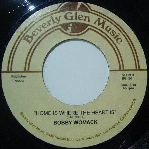 Bobby Womack : So Many Sides Of You / Home Is Where The Heart Is (7")