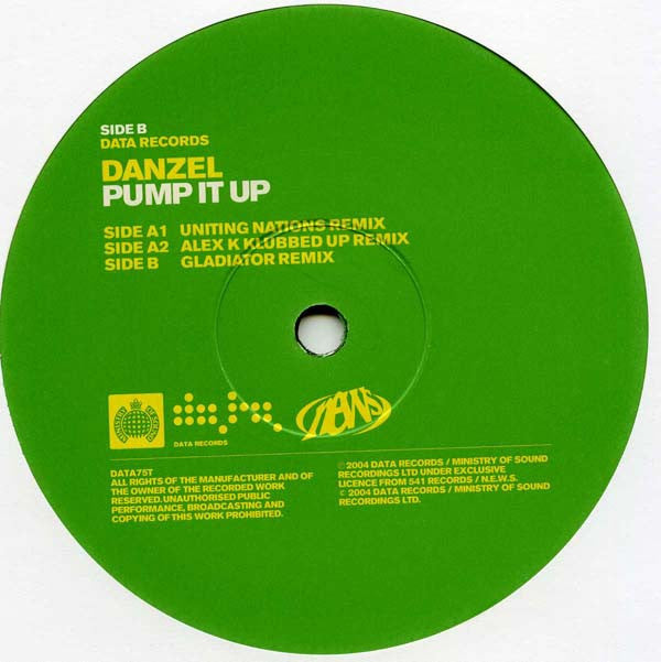Danzel : Pump It Up (12")