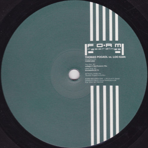 Thomas Pogadl vs. Loo Kain : Druckwelle (12")