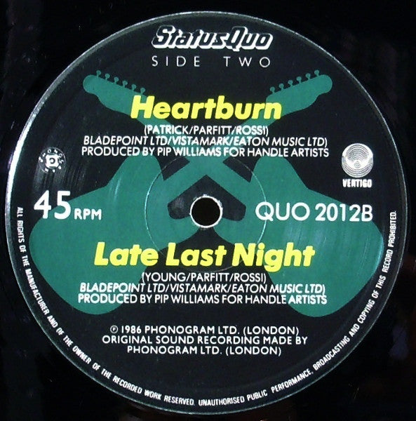 Status Quo : In The Army Now (12", Single)