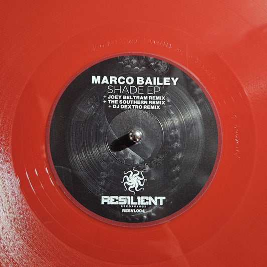 Marco Bailey : Shade EP (12", EP, Red)