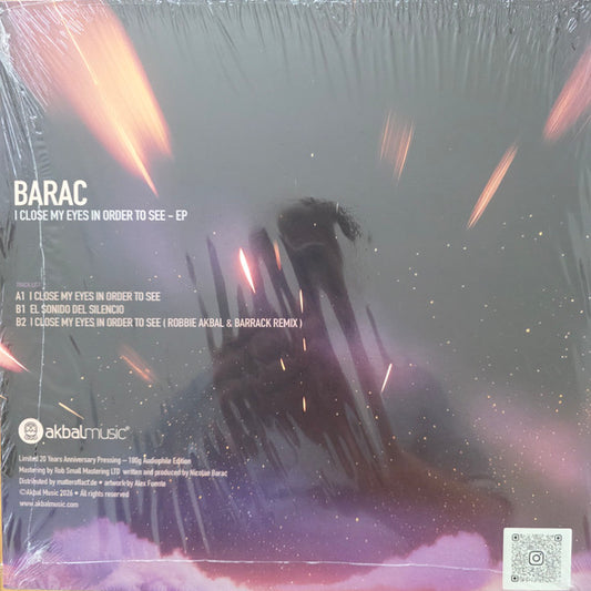 Barac : I Close My Eyes In Order To See EP (12", EP, Ltd, 180)