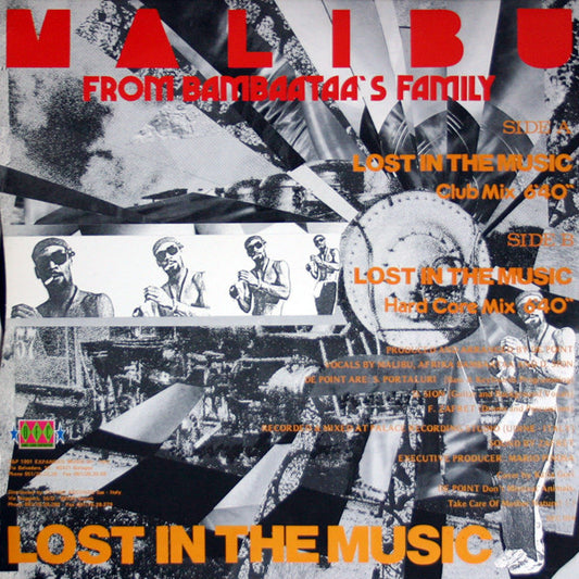 Malibu (5) : Lost In The Music (12")