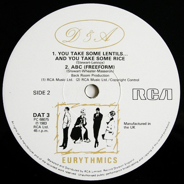 Eurythmics : Who's That Girl? (12", Single)