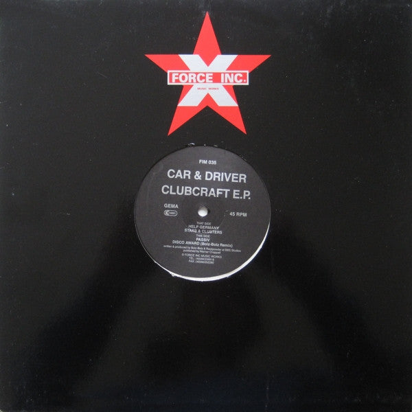 Car & Driver : Clubcraft E.P. (12", EP)