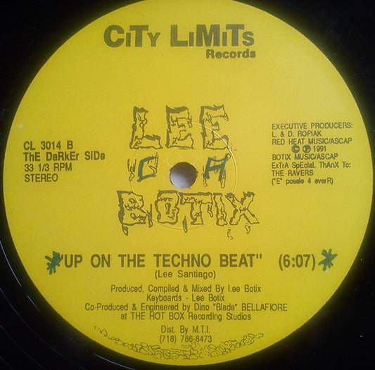 Lee Botix : The Journey / Up On The Techno Beat (12")