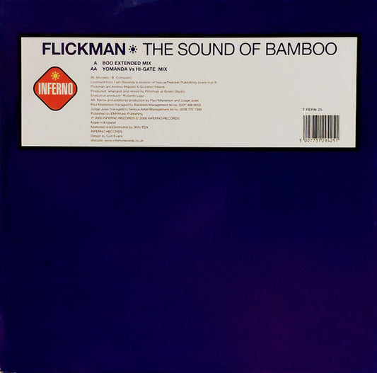 Flickman : The Sound Of Bamboo (12", Single)