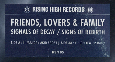 Friends, Lovers & Family : Signals Of Decay / Signs Of Rebirth (12")