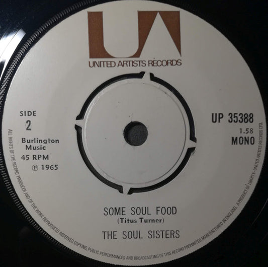 The Soul Sisters* : Good Time Tonight / Some Soul Food (7", RE)