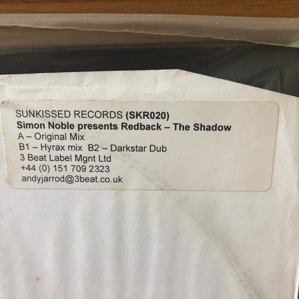 Redback : The Shadow (12", W/Lbl)