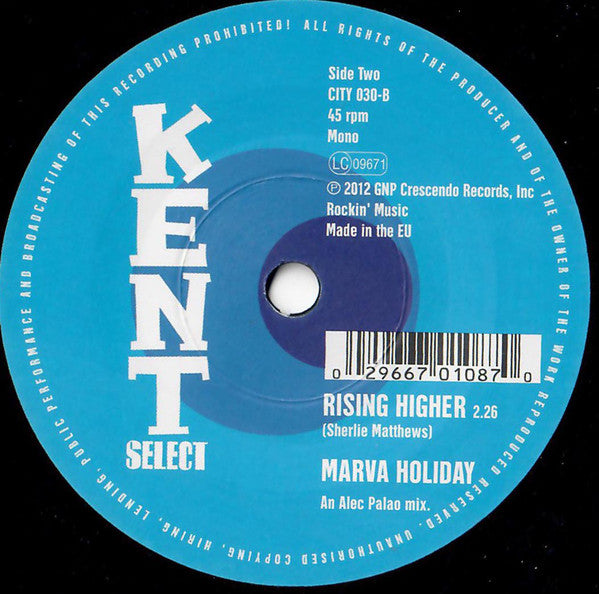 The Magicians (2) / Marva Holiday : (Just A Little) Faith And Understanding / Rising Higher (7", Single)