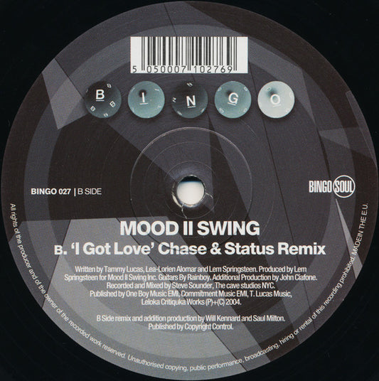 Mood II Swing : I Got Love (Remixes) (12")