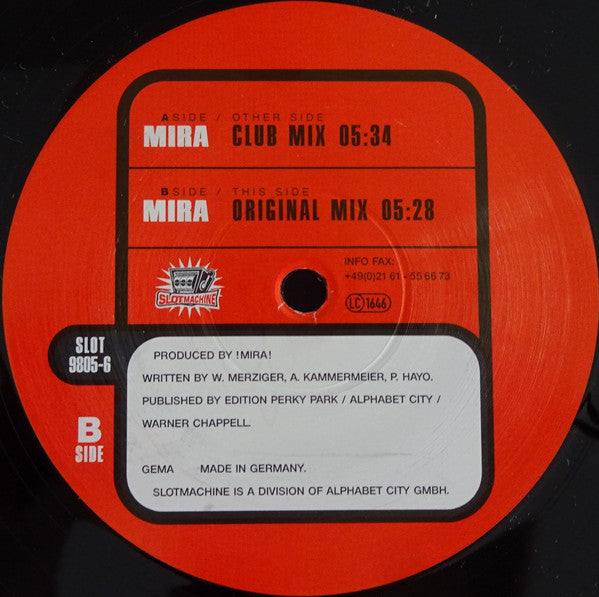 !Mira! : Mira (12")