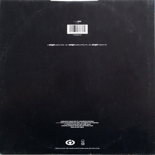 Urban Soul : Alright (The Sasha Mixes) (12")