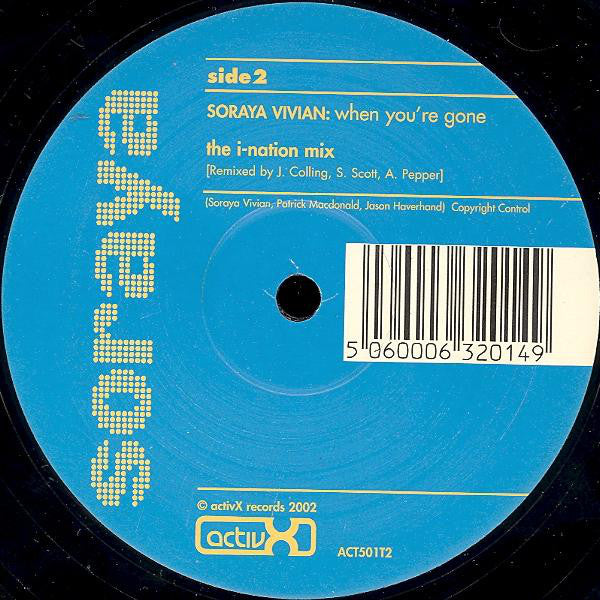 Soraya : When You're Gone (12")