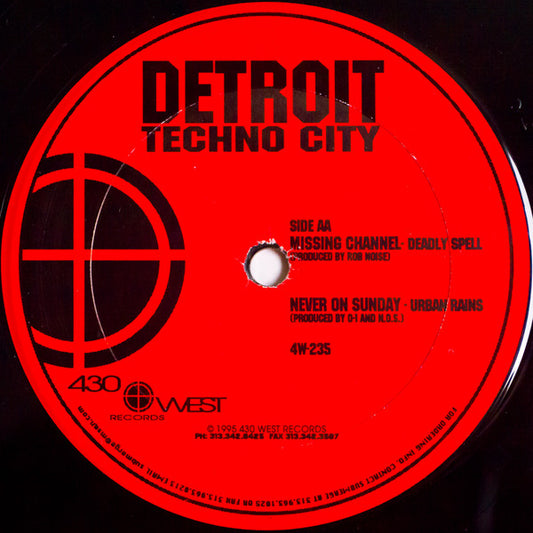Various : Detroit Techno City (12")