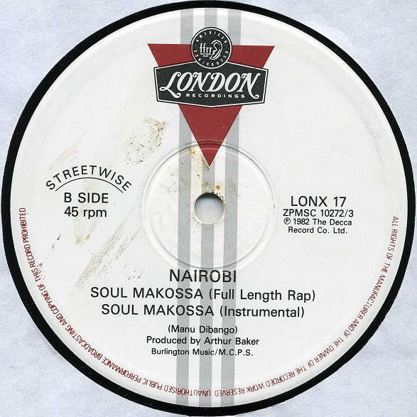 Nairobi : Soul Makossa (12", Single)