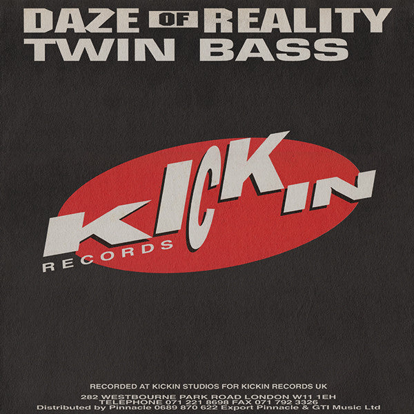 Twin Bass : Daze Of Reality (12")