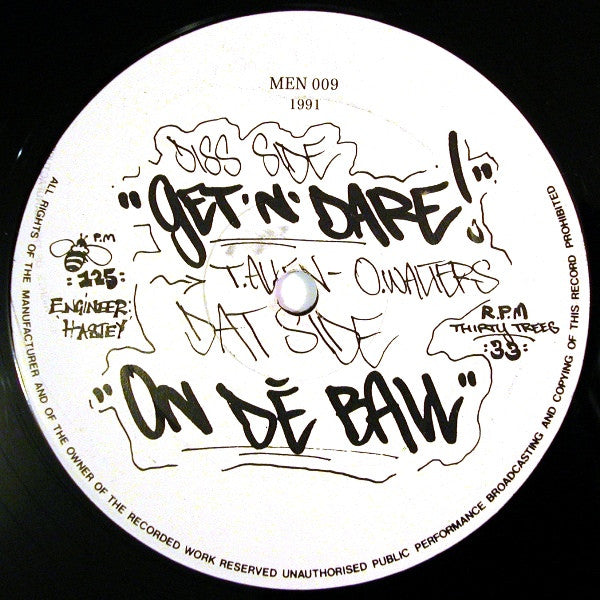 Dogs Bollux : On De Ball / Get 'N' Dare! (12")