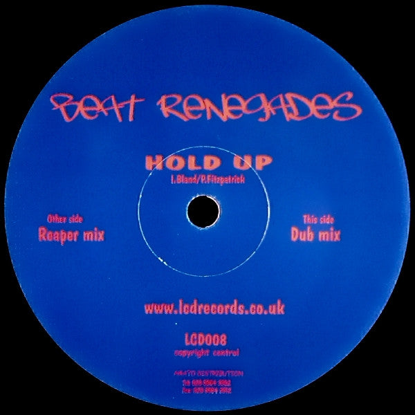 Beat Renegades : Hold Up (12")