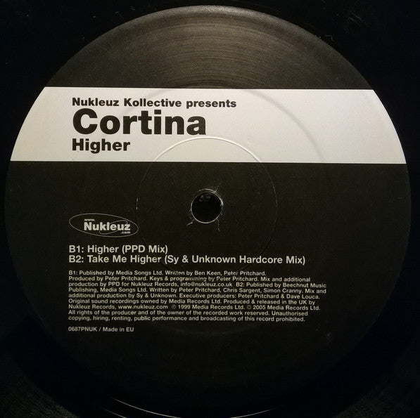 Nukleuz Kollective Presents Cortina : Higher (12")