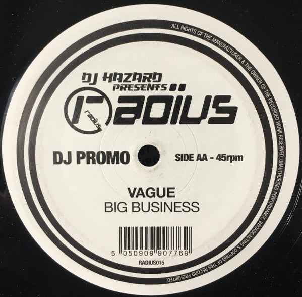 Vague (2) : 241 / Big Business (12", Promo)