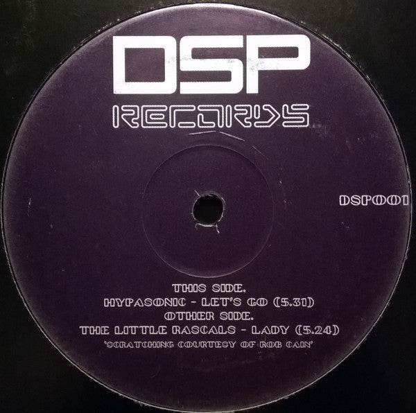 Hypasonic / The Little Rascals : Let's Go / Lady (12")
