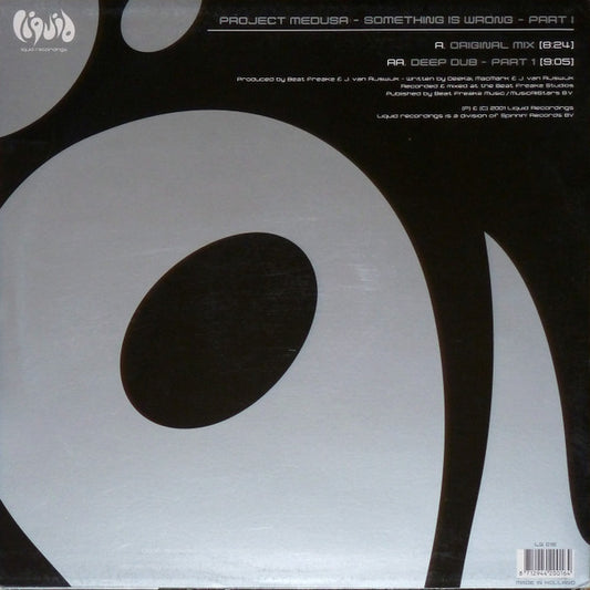 Project Medusa : Something Is Wrong - Part I (12")