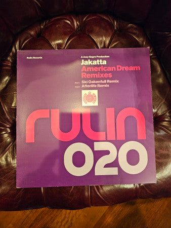Jakatta : American Dream (Remixes) (12")