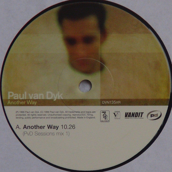 Paul van Dyk : Another Way (PvD Sessions Mixes 1 & 2) (12")
