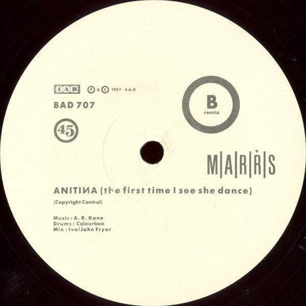 M|A|R|R|S : Pump Up The Volume (12", Single)