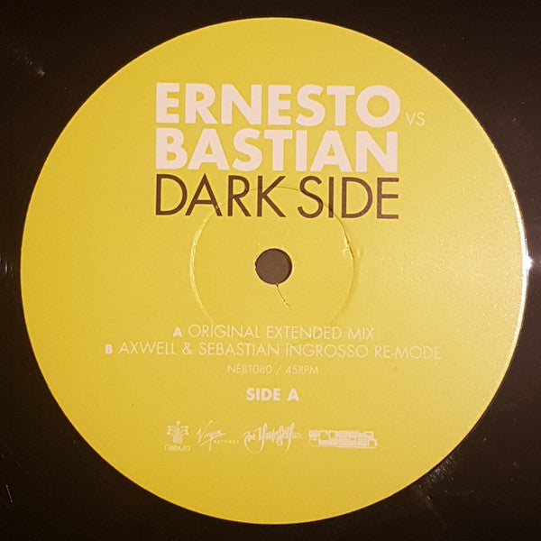 Ernesto vs. Bastian : Dark Side (12")